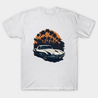 Old Chevrolet Corvette Classic Car T-Shirt